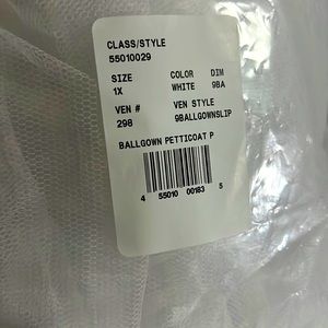 David’s Bridal Ballgown Petticoat